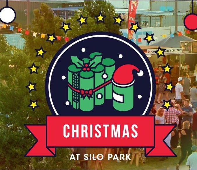 Christmas at Silo Park in Auckland, New Zealand