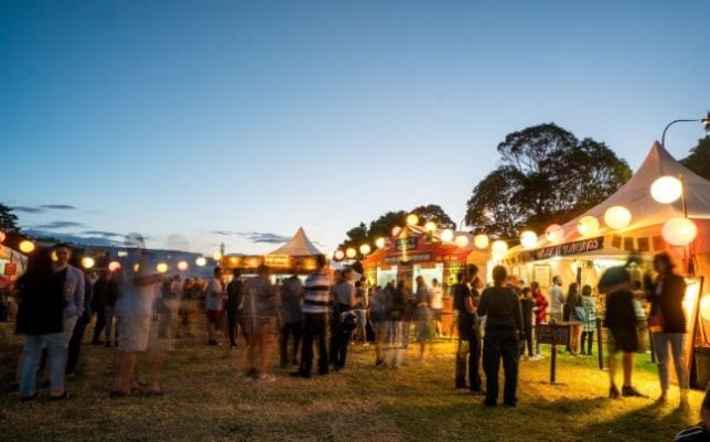 Night Noodle Markets family event in Auckland, New Zealand