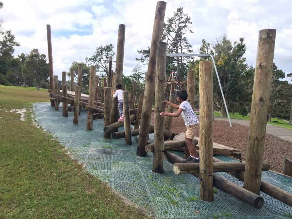 Sherwood Reserve Playground in Browns Bay, Auckland, NZ