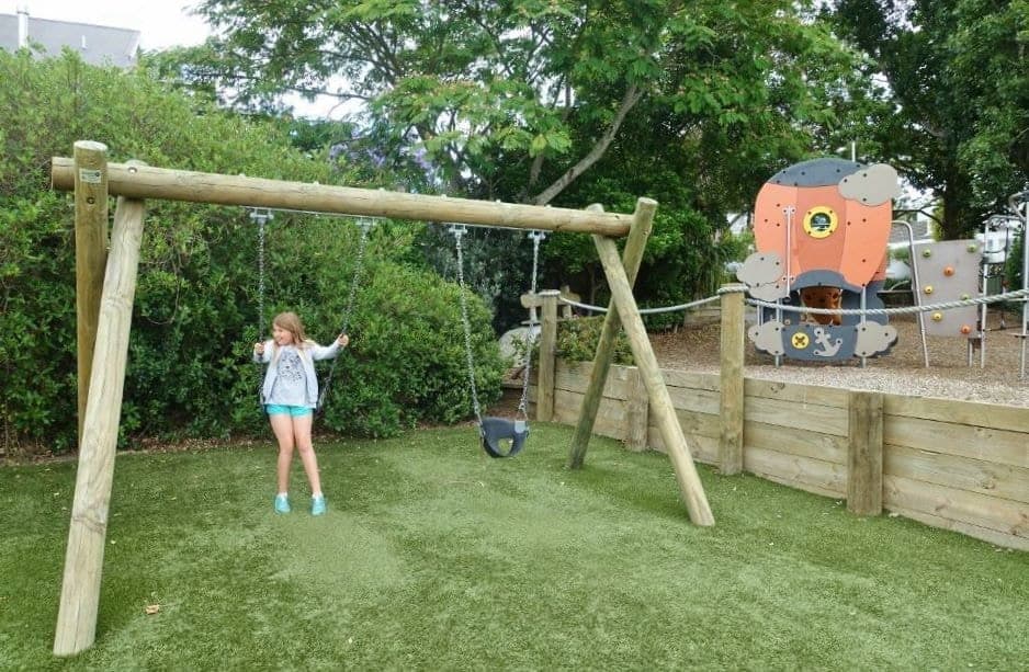 Salisbury Reserve playground in Herne Bay, Auckland