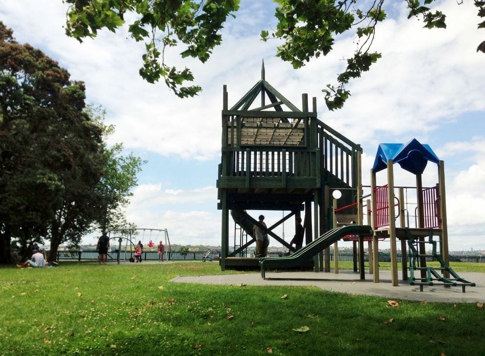 Playground in Devonport Domain