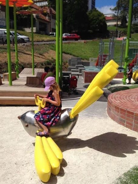 Auckland for Kids visits Myers Park Playground