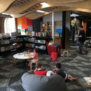 Devonport Library childrens section
