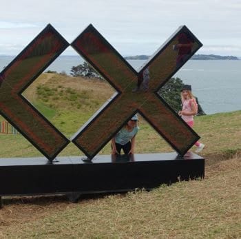 Picture by Auckland for Kids - Headland Sculpture on the Gulf
