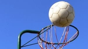 netball and hoop