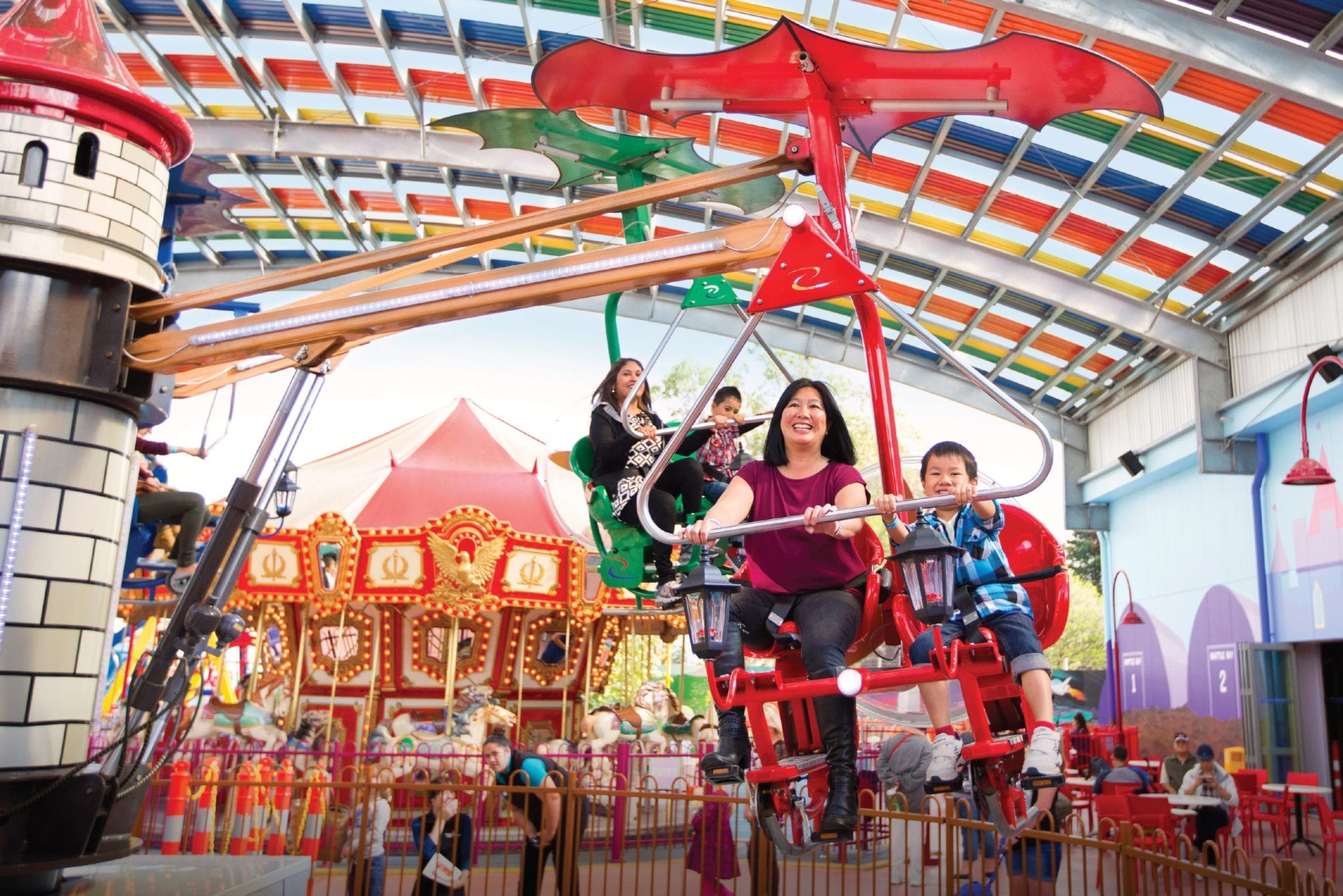 Magic Bikes at Kidz Kingdom in Rainbow's End theme park | Auckland for Kids