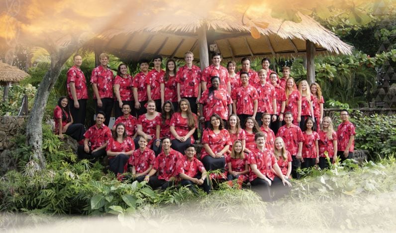 BYU Hawaiian concert choir