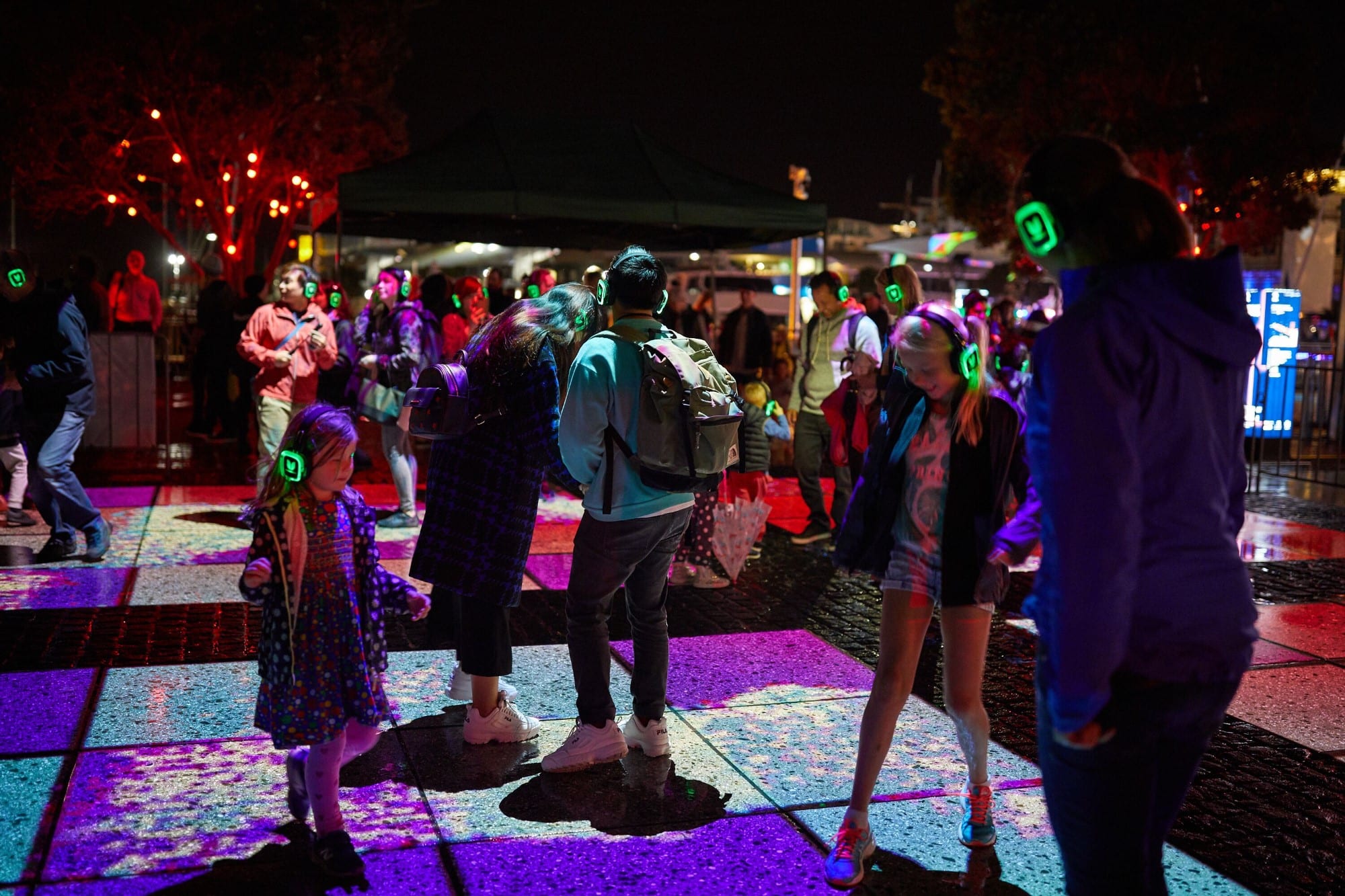 Silent Disco at Bright Nights - AUCKLAND FOR KIDS