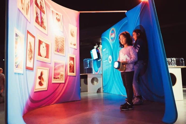 Exploring the light spectrum in Mighty Small Mighty Bright's Monochrome Room exhibit
