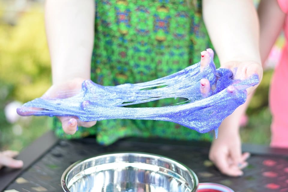 Slime school holiday activity