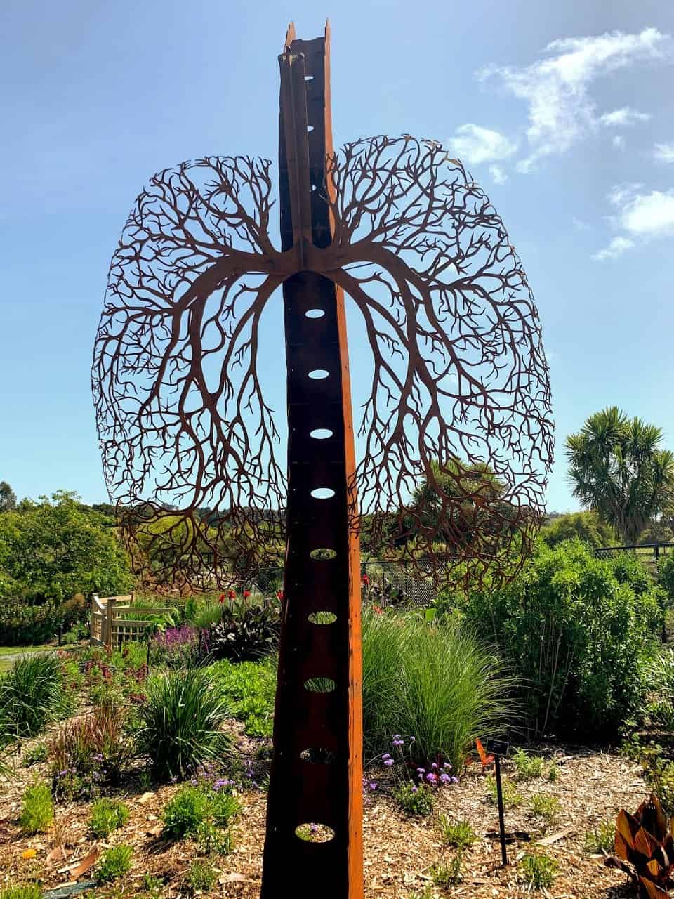 Sculpture in the Gardens family day out Auckland for Kids