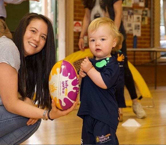 Kelly Mini Sports NZ preschooler classes
