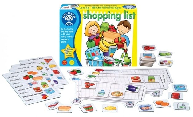 Orchard toys shopping list game