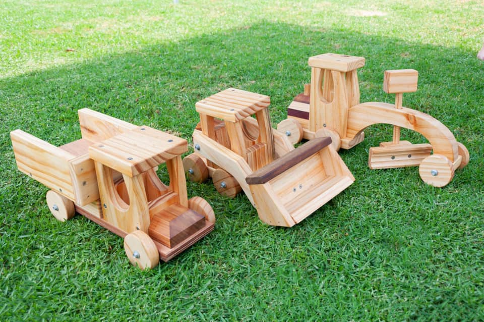 Hand crafted wooden toys by Pioneer Wooden toys