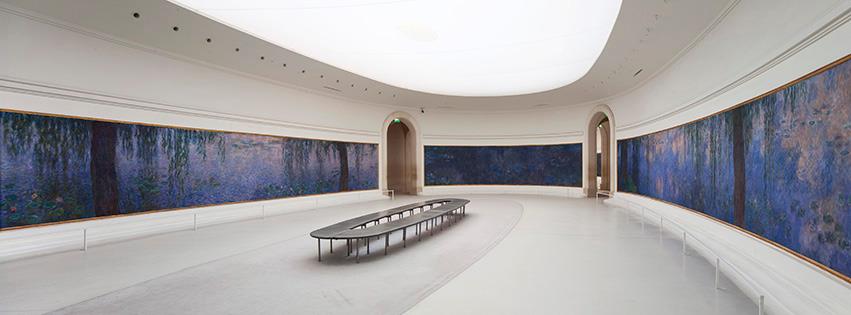 Nympheas of Monet hosted at the Musée de l ' Orangerie