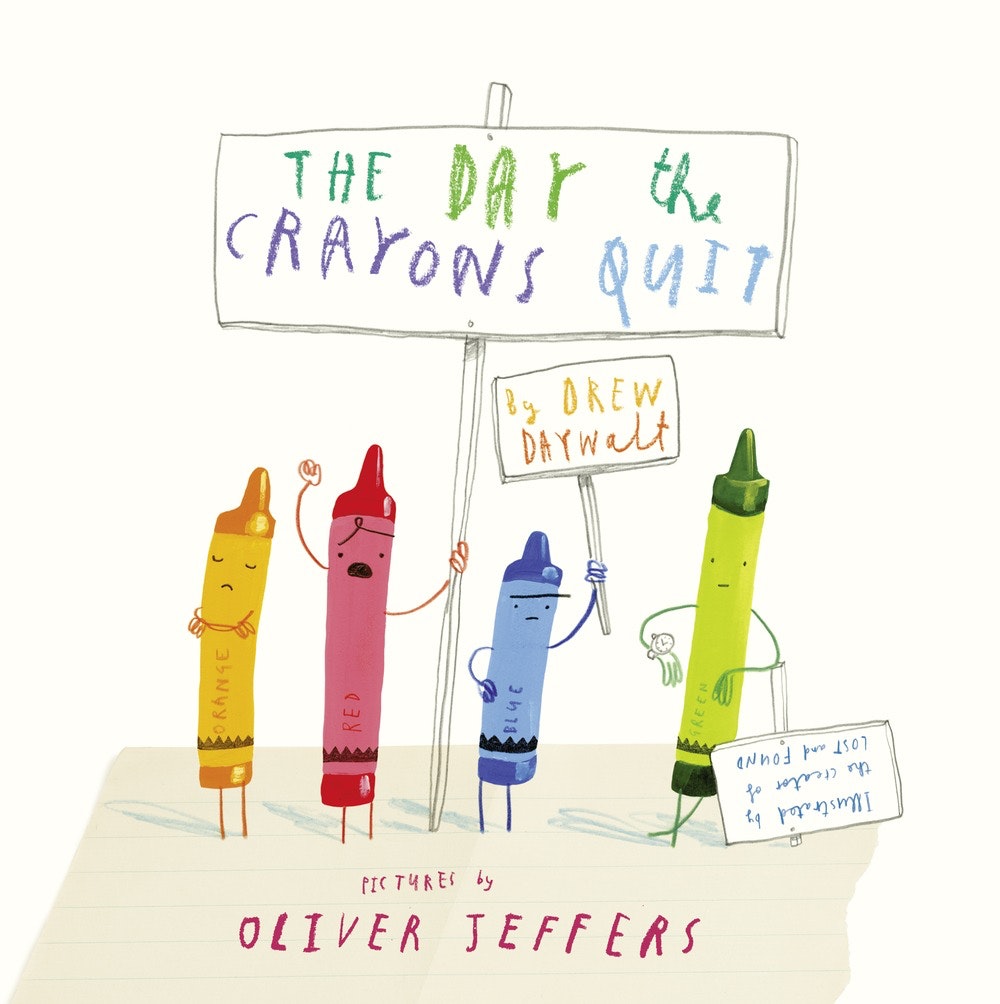 The Day the Crayons Quit childrens book
