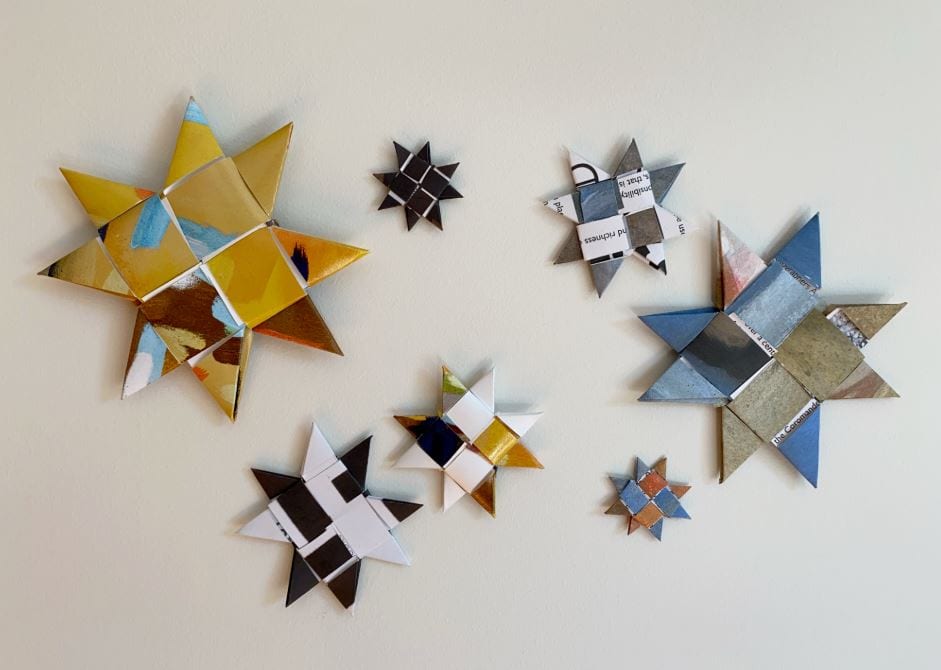 Matariki Paper Stars
