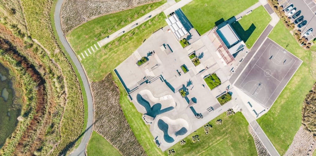 Barry Curtis Park Skatepark and Basketball Court