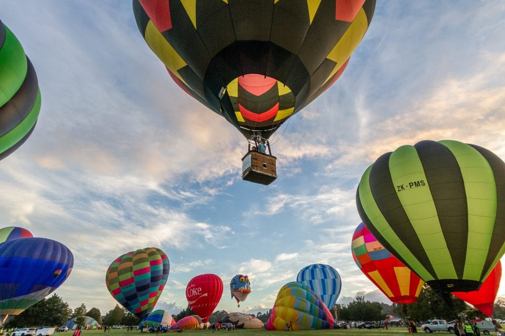Hot Air Balloon Festival in Hamilton