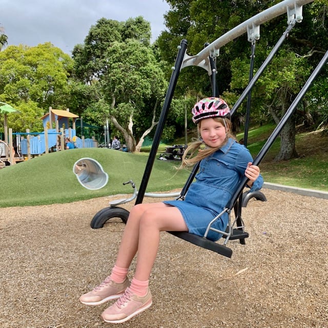Auckland for Kids at Grey Lynn Park Swings