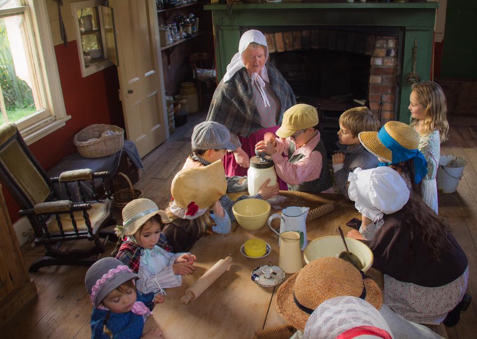 Family Style Tea Time treats at Howick Historical Village