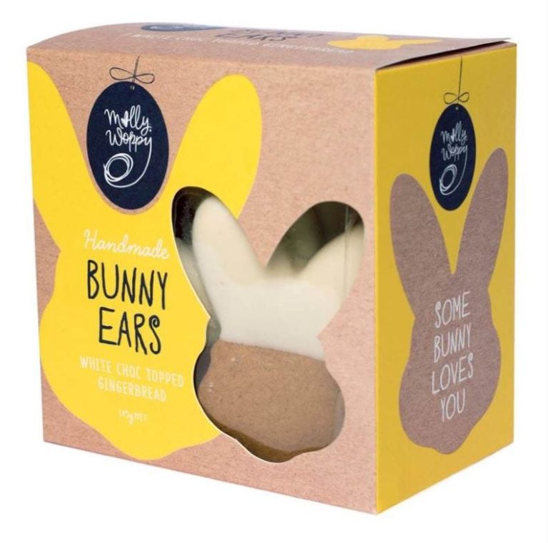 Molly Woopy handmade Bunny Ears ginerbread
