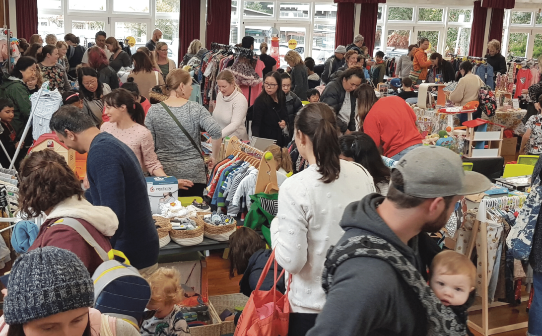 regenerate kids market in Titirangi, New Zealand