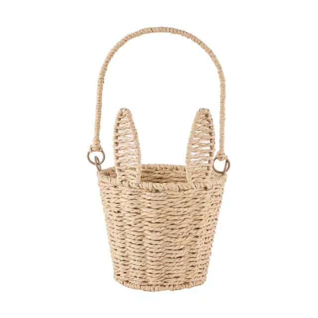 Wicker Bunny Basket