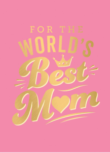 World's Best Mom book