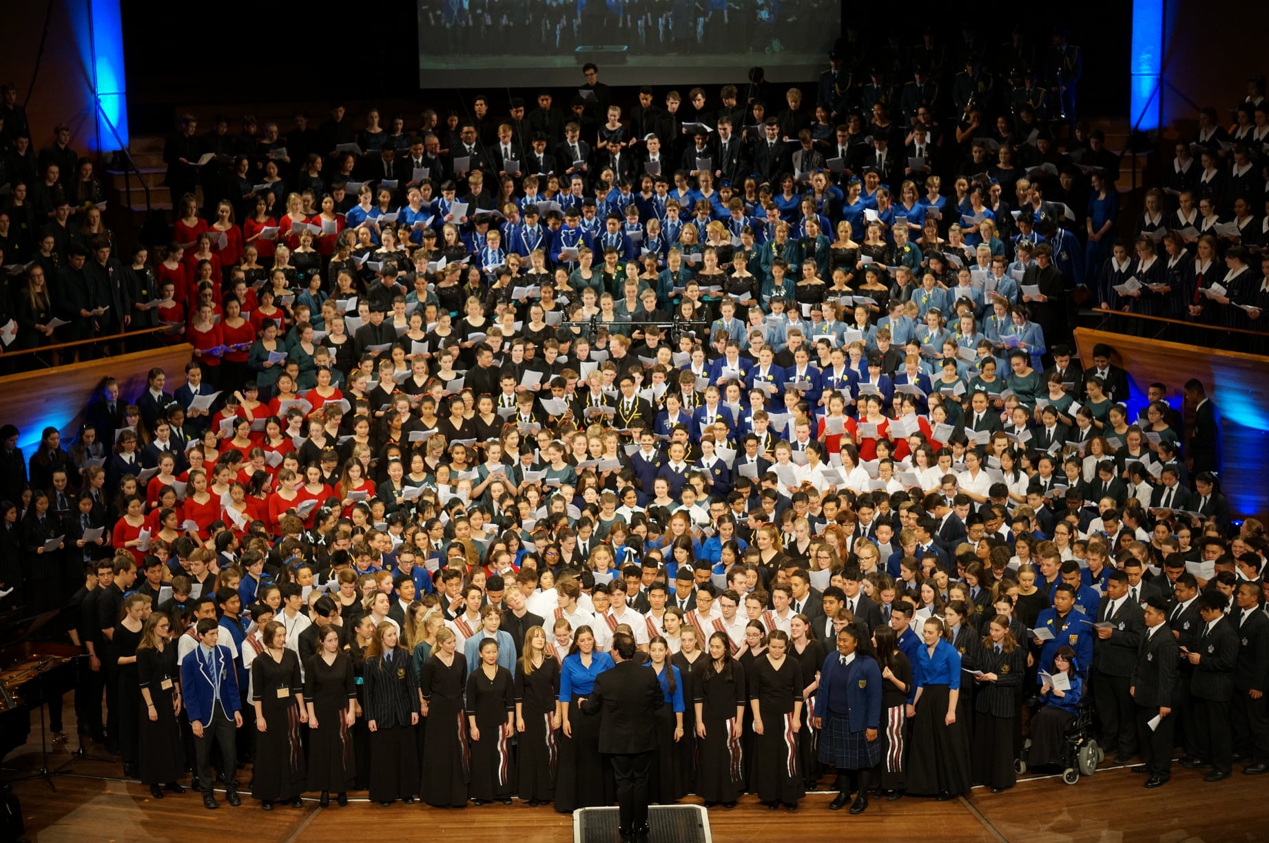 Big Sing at Auckland Town Hall