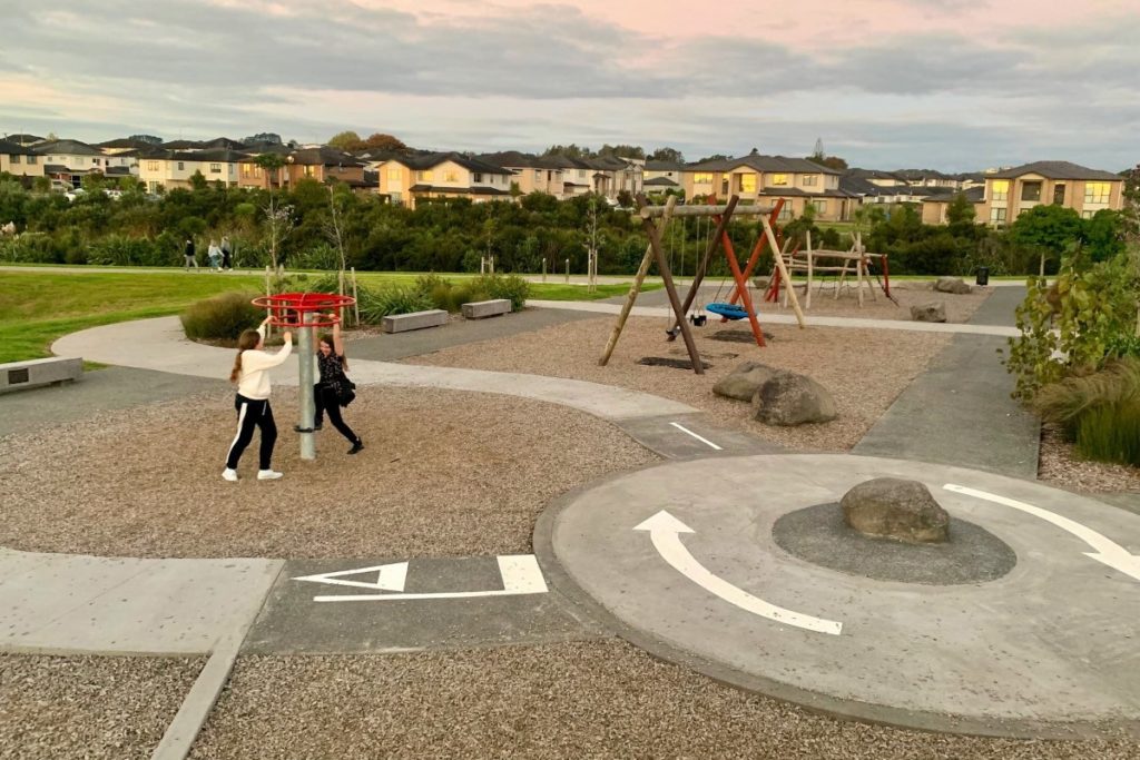 Hughs Way Playground Flat Bush in East Auckland, New Zealand | Photo: Auckland for Kids