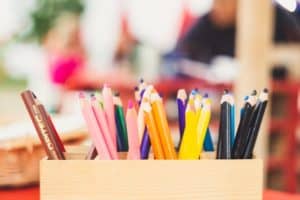 Colouring pencils