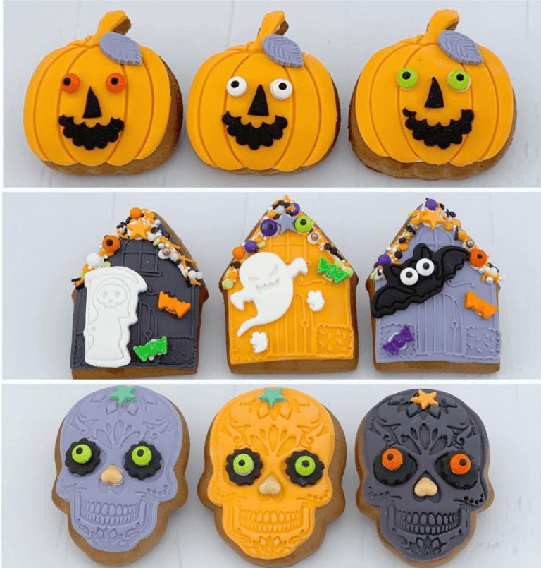 Otti and Olli Halloween Gingerbread cookies