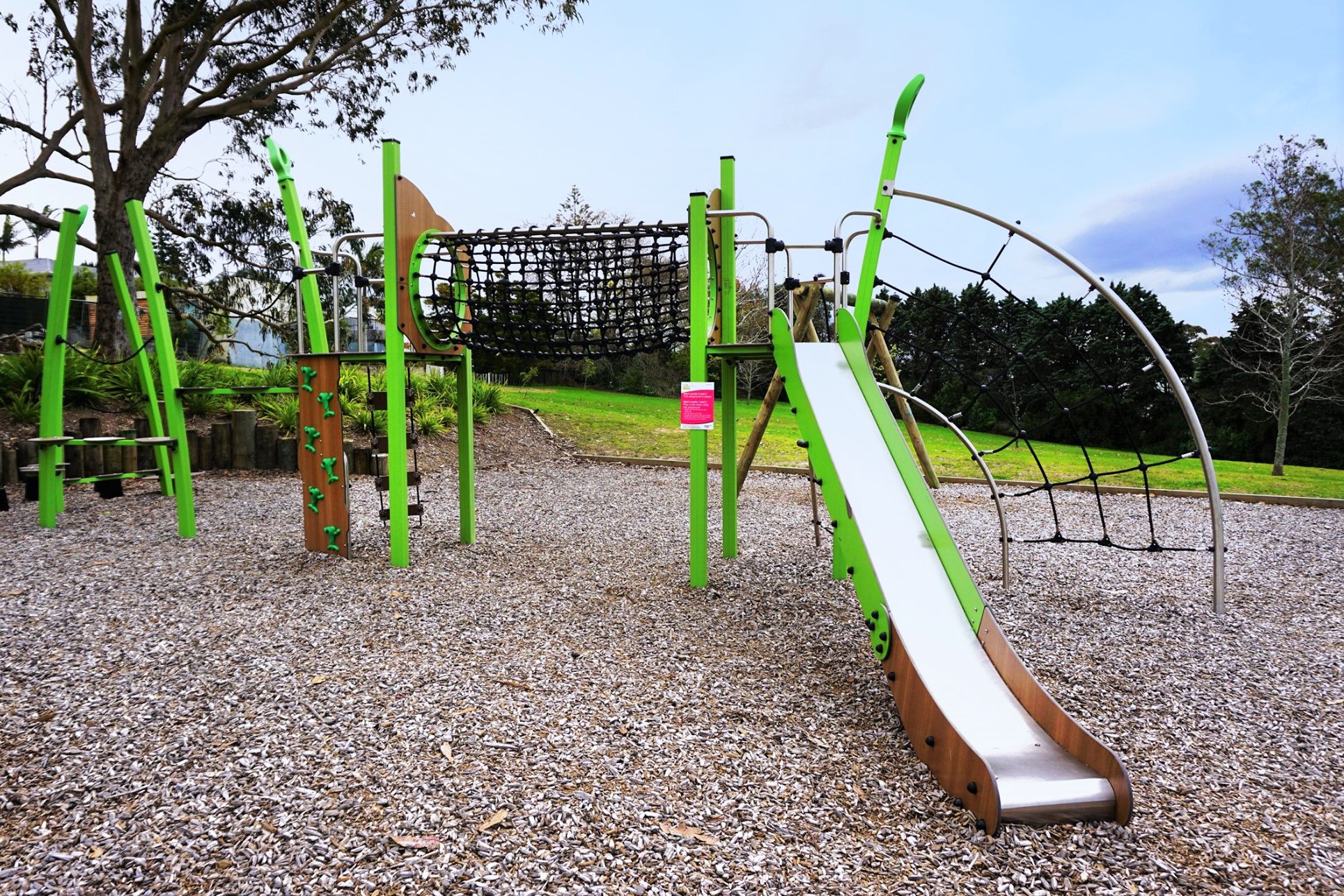 Locket Reserve slide and playground, Auckland, NZ