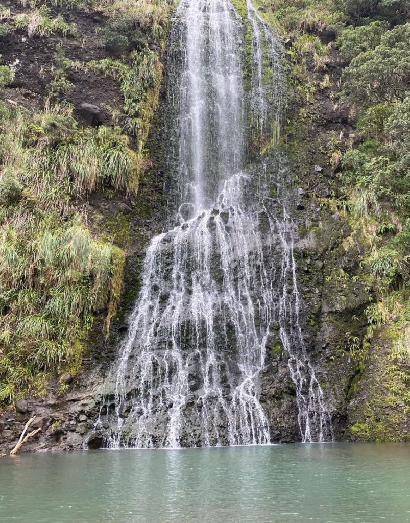 Karekare falls, Auckland, New Zealand
