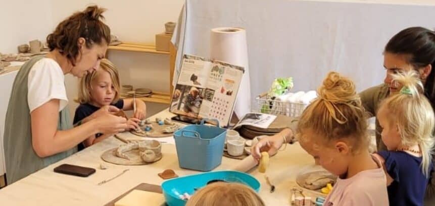 School holidays clay workshop