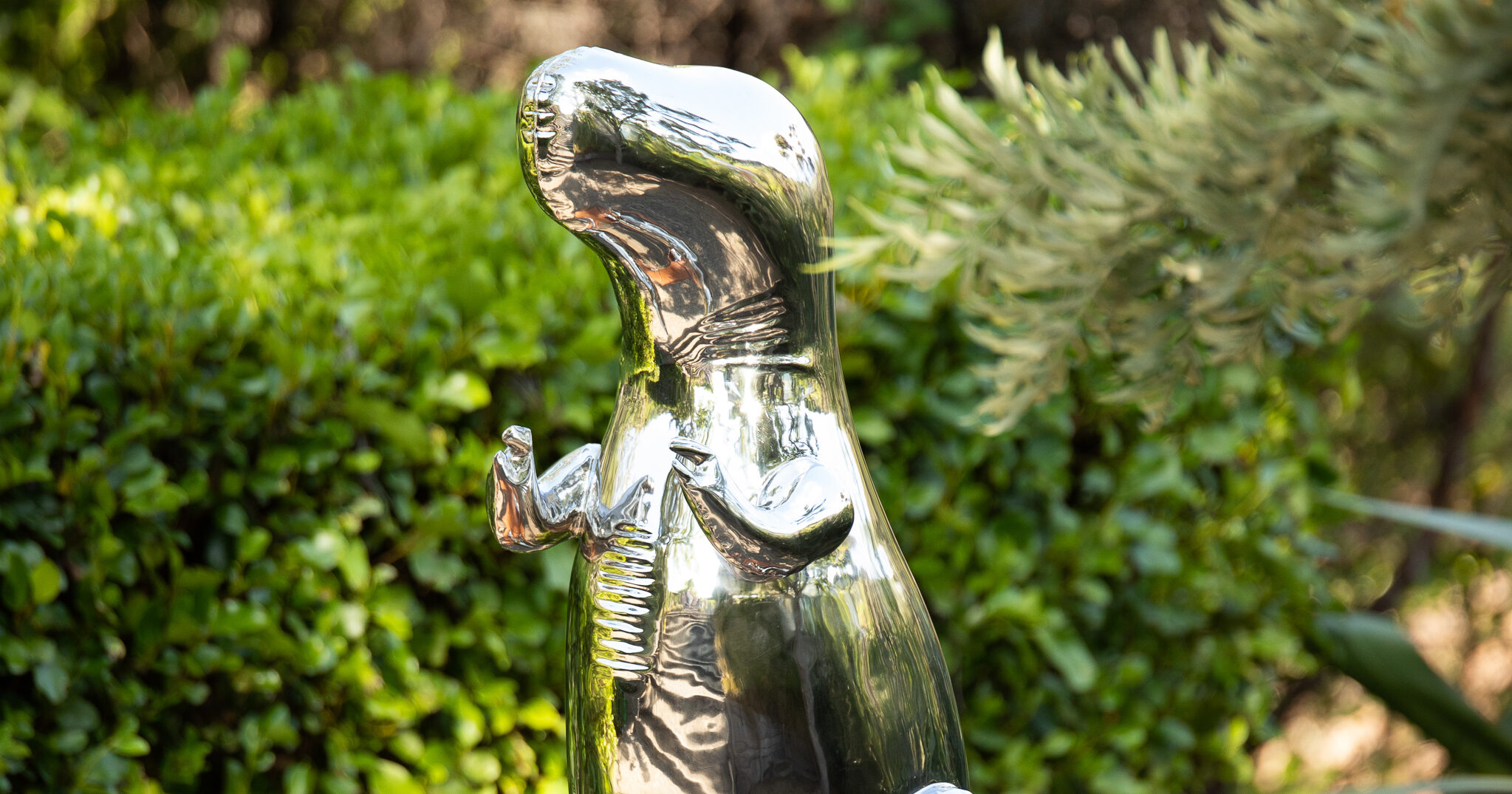 Dinosaur at Brick Bay Sculpture Trail, New Zealand