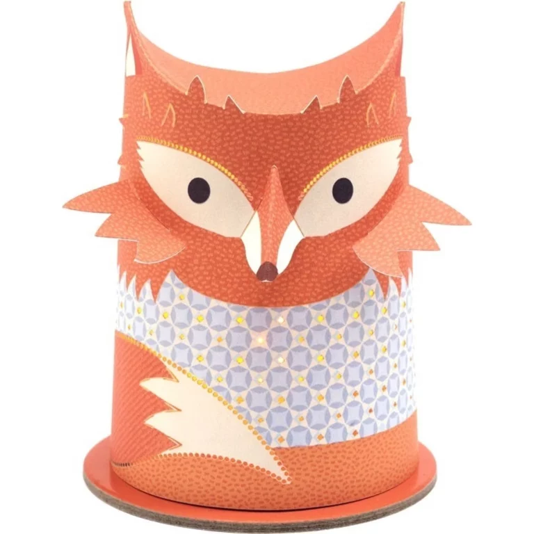 Djeco Paper Cut Out Night Light Fox