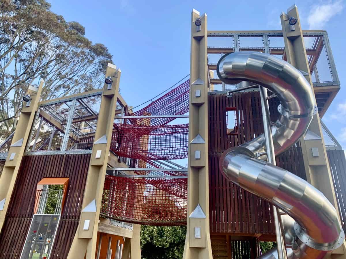 Discover New Zealand’s Highest Play Tower at Hayman Park Playground in Manukau Auckland for Kids