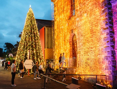 Christmas Lights at MOTAT