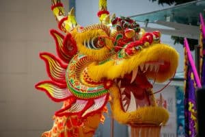Head of a Dragon Costume