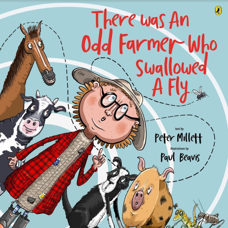 There was an old farmer who swallowed a fly picture book