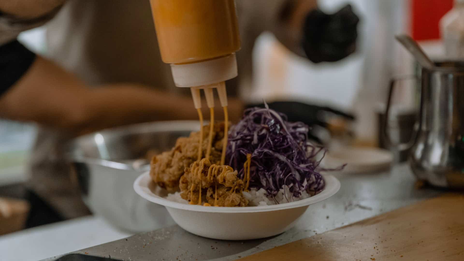 Food from the Food Truck Collective Market