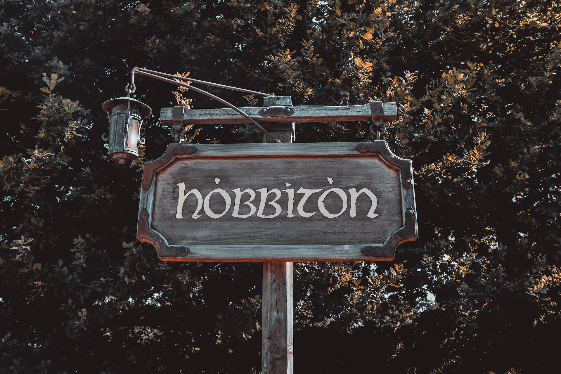 Hobbiton Sign