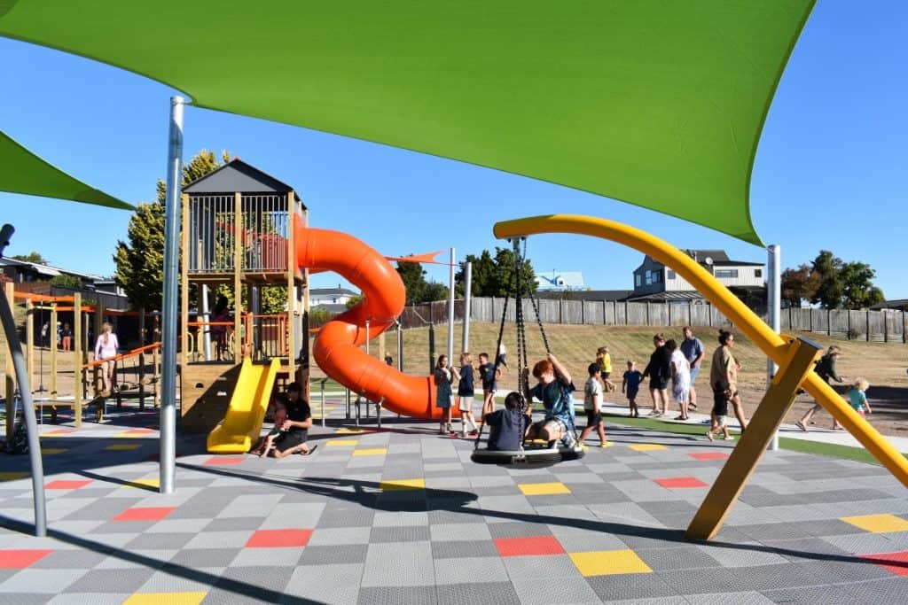 Taupō’s Mere Road Reserve Playground | Auckland for Kids