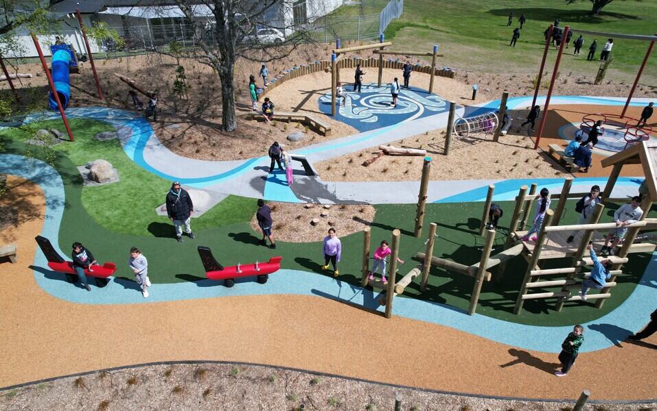 Te Kapua Reserve Playground, Turangi, New Zealand - Photo provided by Playground Creations