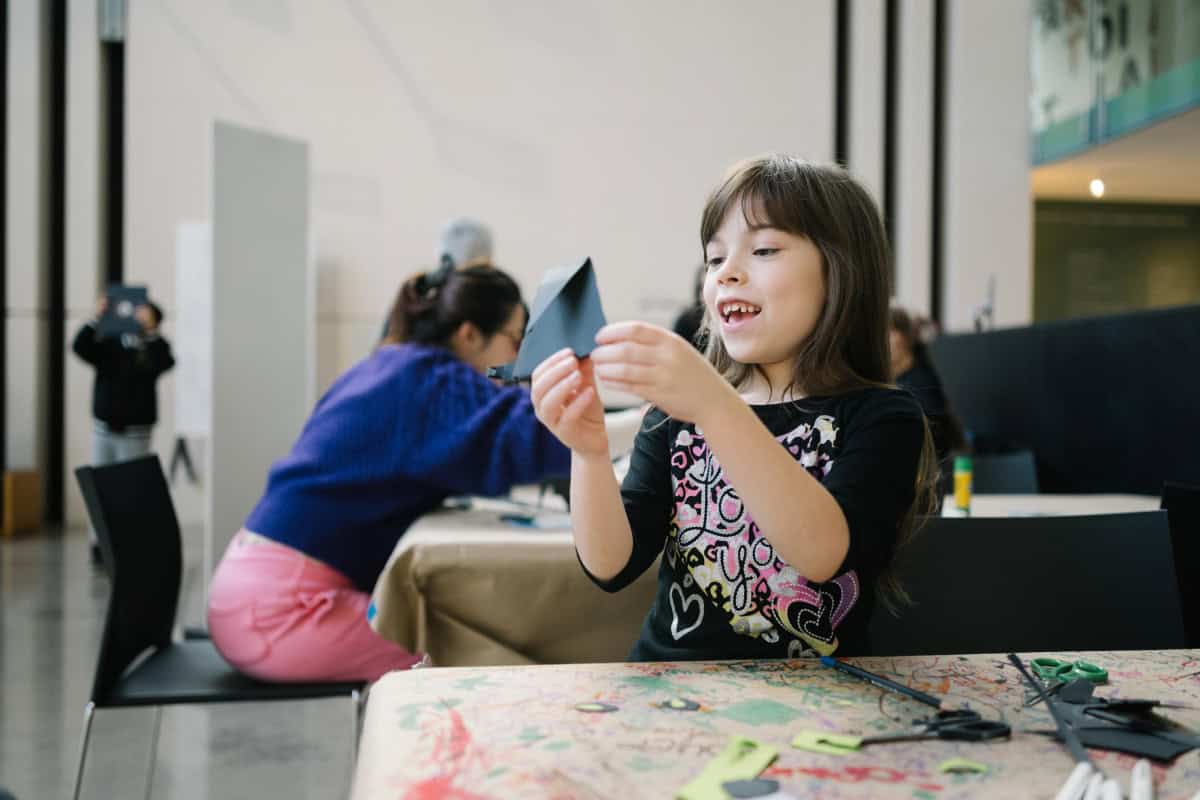 Auckland Art Gallery craft fun for kids