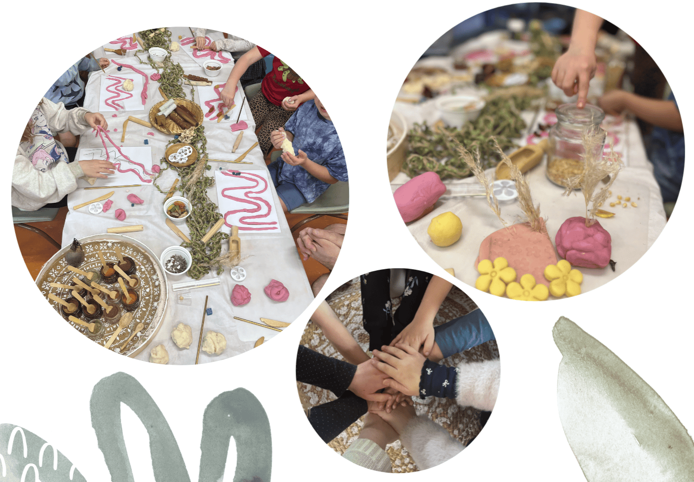 Nature Playdough Holiday Experience