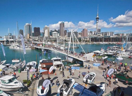 Boat show in Auckland